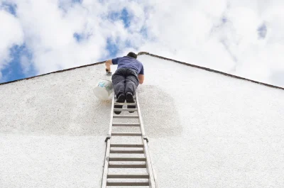 Peinture extérieure à Orgelet — façades et ravalement